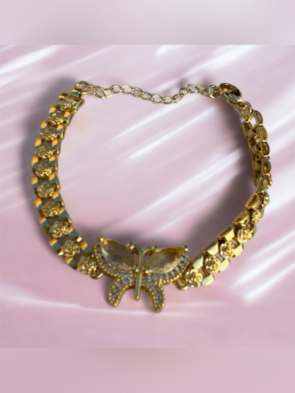 Butterfly Rolex Link Chain Bracelet 68